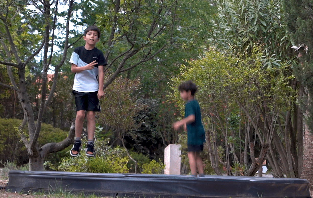 Trampolines Jardin Exotique de Ponteilla
